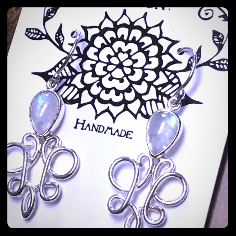 Kalimaya Opal Swirl Earrings - Picture 1 of 8